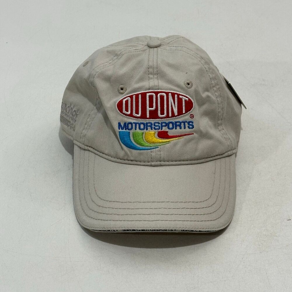 Chase Authentics DuPont‎ Motorsports Hat Khaki Embroidered, One Size